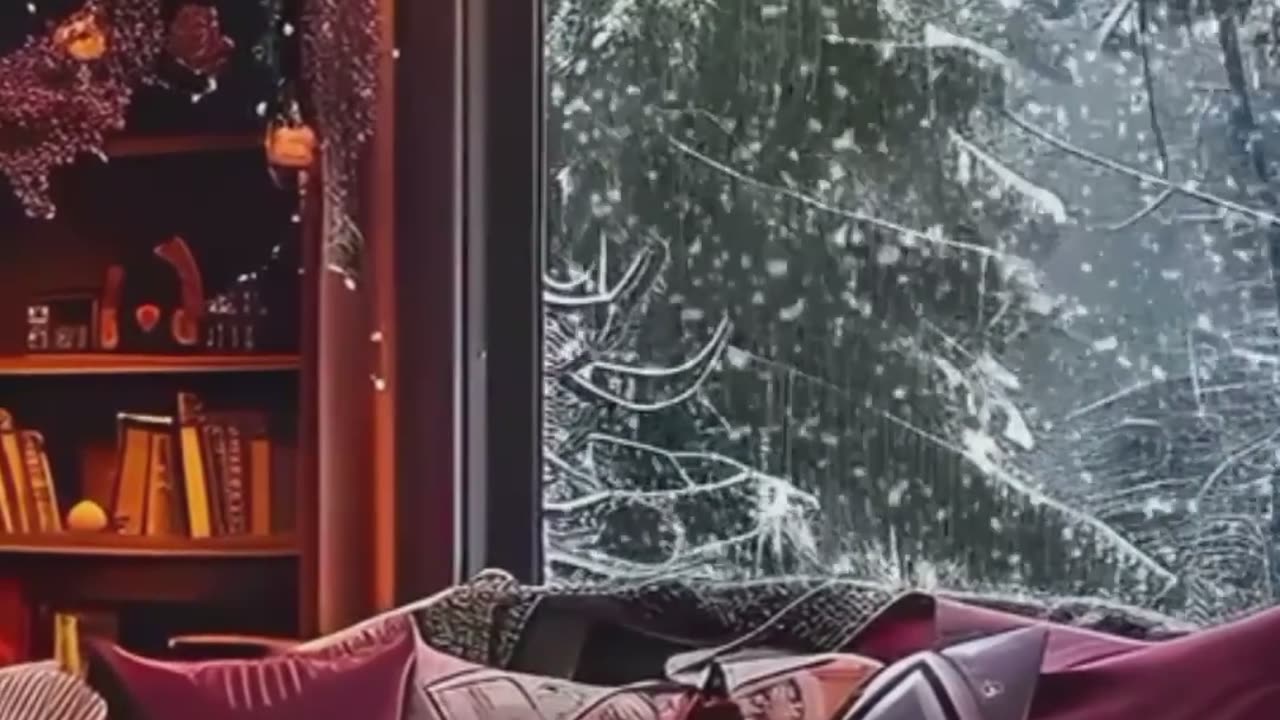 Winter Haven with Plush Sofa.