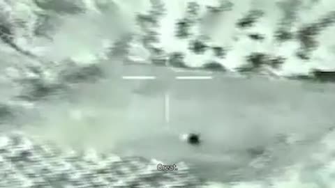 Compilation of interceptions of UAVs launched from Iran and intercepted by an attack helicopter:
