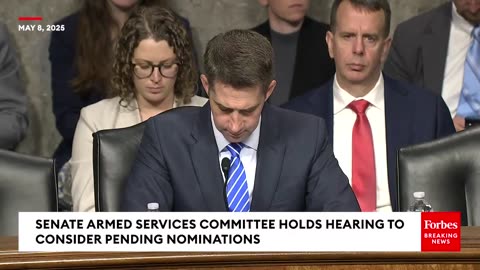 Cotton Asks DoD Nom About Civil Service Reform, Slams Existing Policies For Allowing ‘Mediocrity’