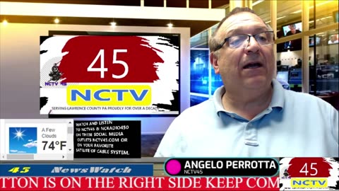 NCTV45 NEWSWATCH MORNING SAT MAY 3 2025 WITH ANGELO PERROTTA