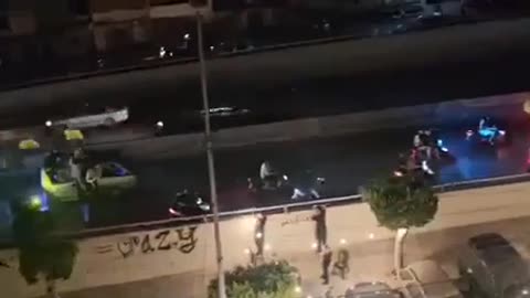 “ 🇱🇧🇱🇧 Celebration in Lebanon, due to Irans attack on Israel.“