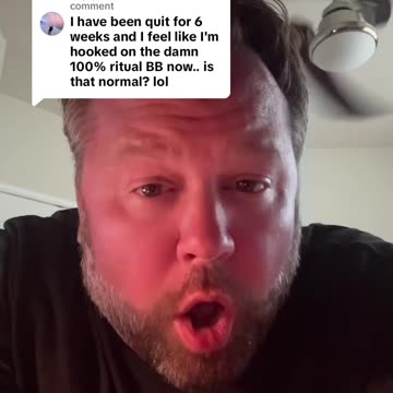 I've Been Quit For 6 Weeks - I Feel Like I'm Hooked On Black Buffalo 100% Ritual - Is That Normal?