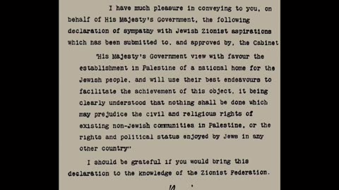 They told you Israel was created for the Jewish people think again.