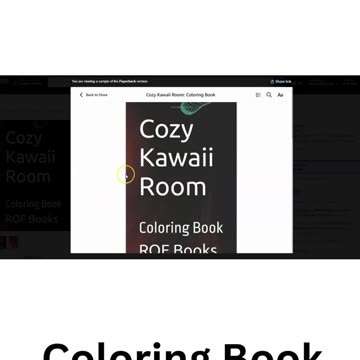 Cozy Kawaii Room Coloring Book