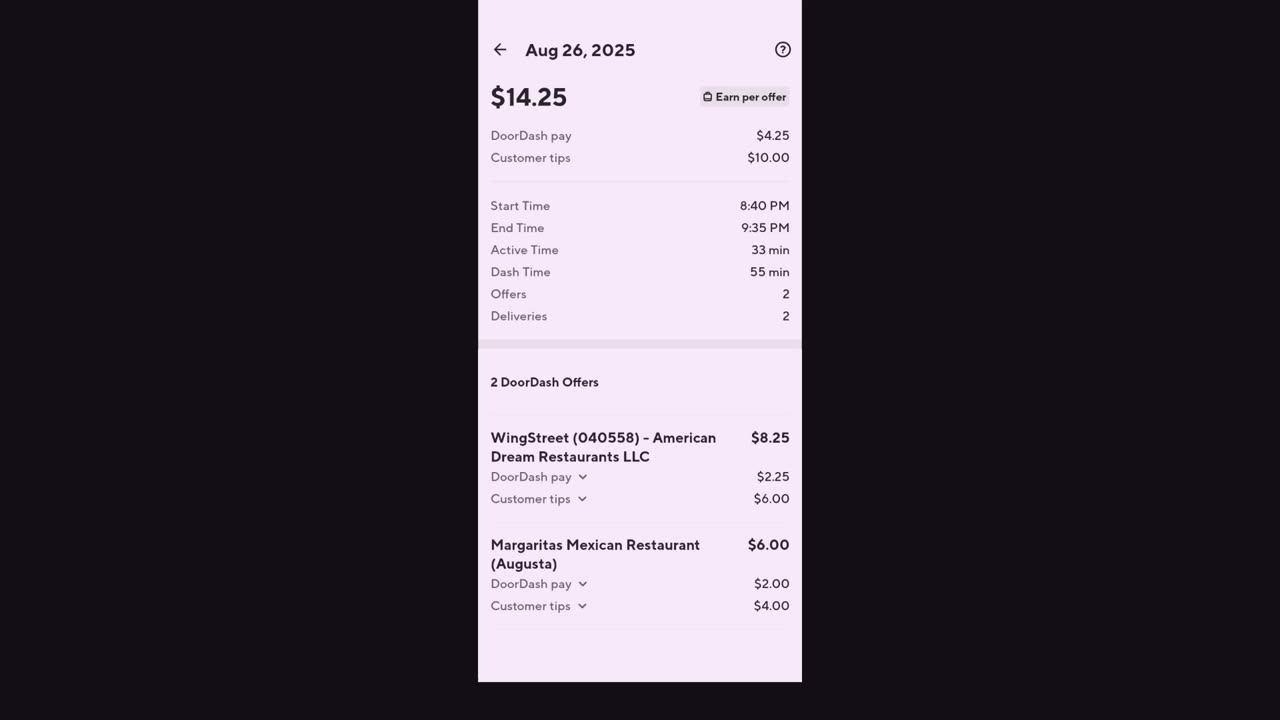 Mini Dash 8-26-25