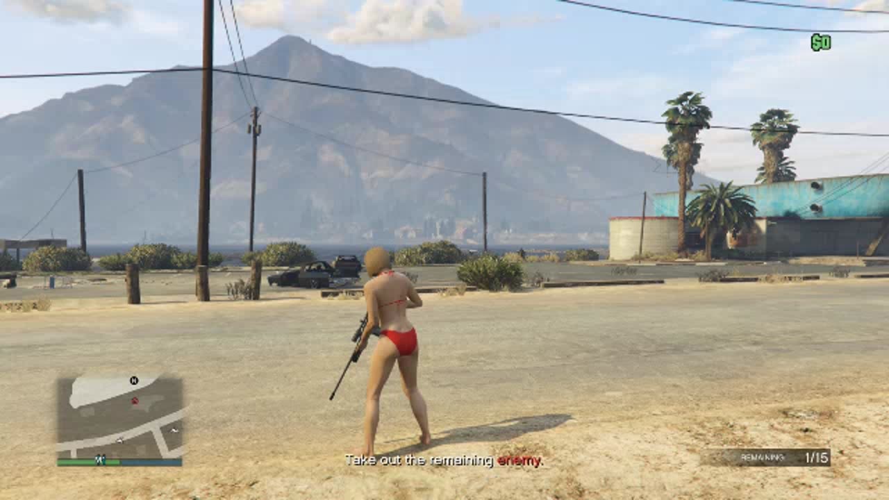 GTAV: Tire Shoot at Sandy Shores-Date 6/8/2018