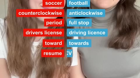 American vs British English