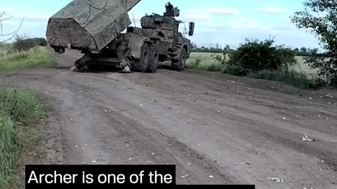 Swedish Archer Howitzer in Action #warinukraine #artillery