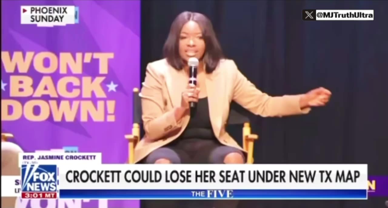 Jasmine Crockett is at HIGH RISK of losing her seat