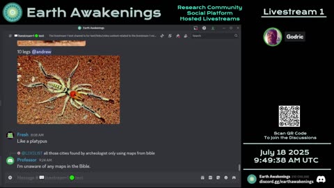 Earth Awakenings - Livestream 1 - #3301