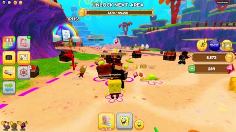 Roblox the hunt spongebob