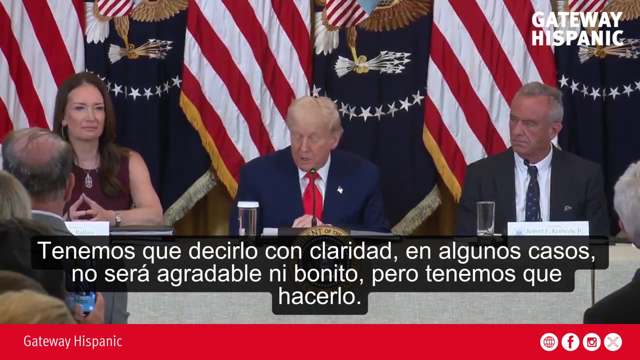 Trump: “Vamos a derrotar la epidemia de enfermedades crónicas que afecta a nuestros niños”