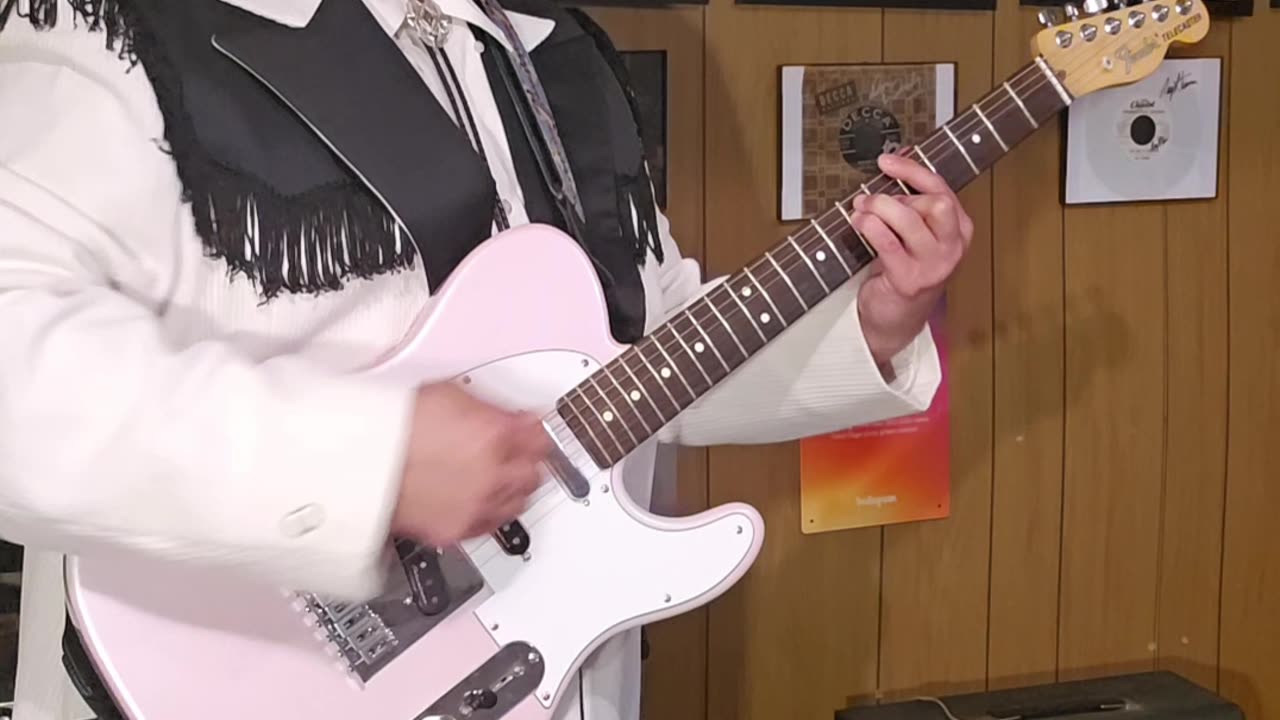 Trent Page playing the Doobie brothers.