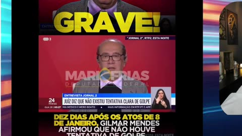 MNISTRO GILMAR MENDES NEGA QUE HOUVE TENTATIVA DE GOLPE
