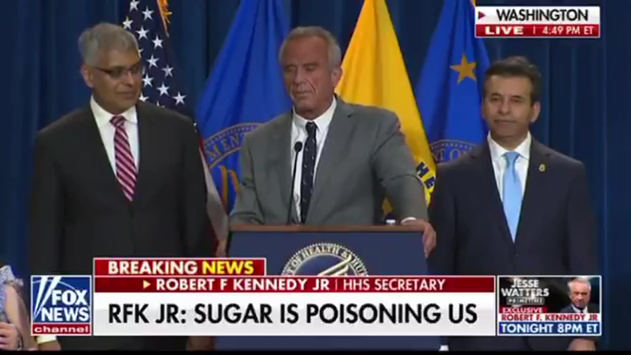 WOW .. RFK JR ANNOUNCES FOOD DYE PHASE OUT PLAN