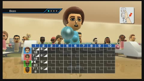 Wii Sports Bowling Game74 Part1