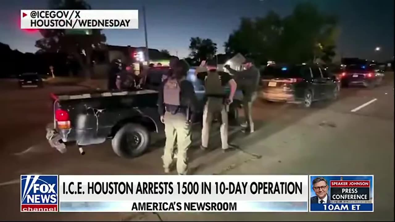 Federal Agents Rounded up 1,500 Illegal Aliens in Houston