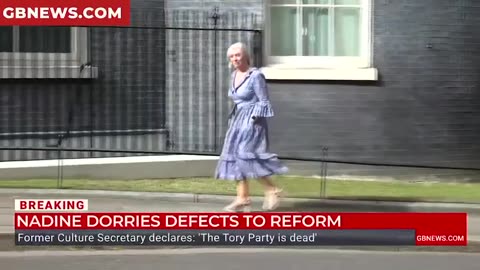 Former Culture Secretary Nadine Dorries has officially joined Nigel Farage’s Reform UK