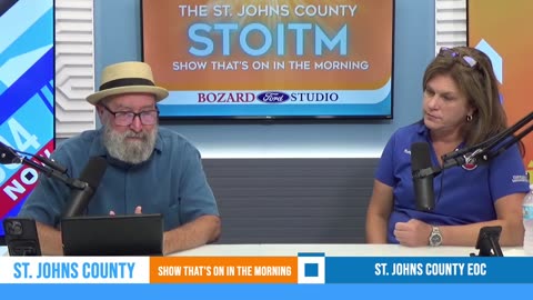 Talking Hurricane Season with Deputy Director of St. Johns County EOC