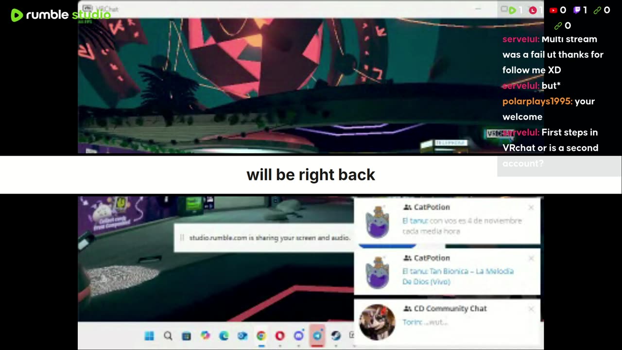 Some more vrchat and watch partying type of watching