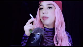 ASMR smoking 🚬 with YOU
