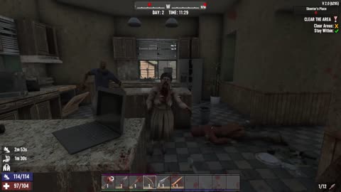 7 Days to Die Clearing a House