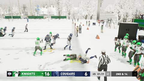 Maximum Football New York West Cougars Dynasty Yr 1 Game 6 Knights Vs Cougars CPU Vs CPU