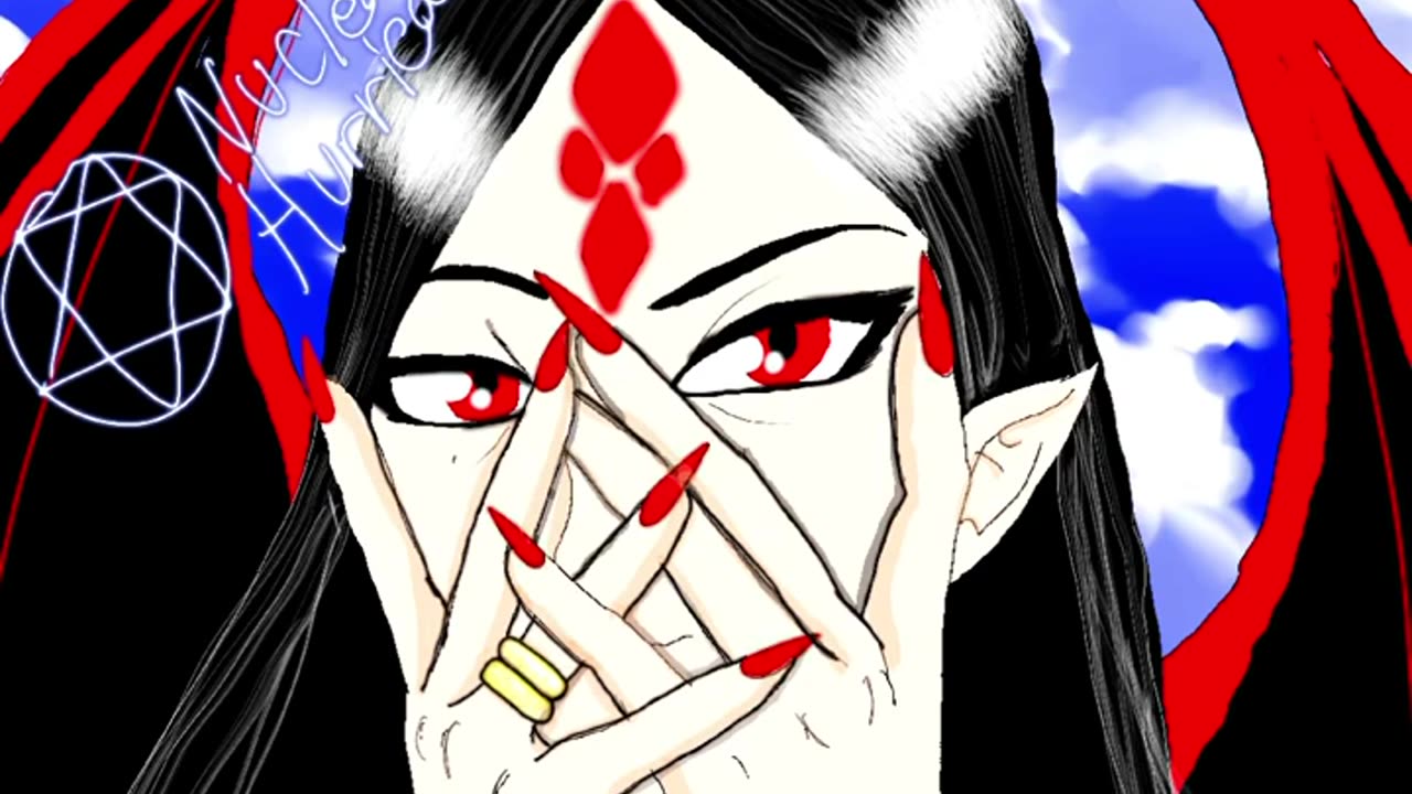 Oc speedpaint the vampire god