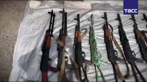🔍🛡️ Ukraine Russia War | FSB Finds Weapons Cache Near Selidovo | RCF