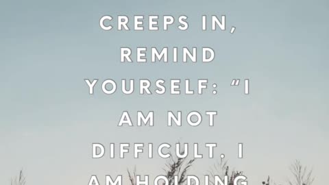 What if you’re not being difficult—you’re just finally standing in truth?