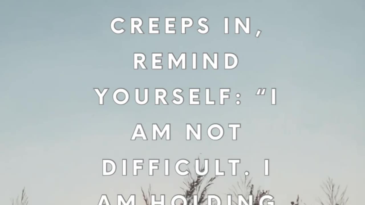 What if you’re not being difficult—you’re just finally standing in truth?