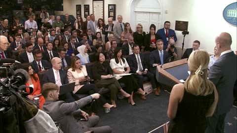Press Secretary Karoline Leavitt and Stephen Miller Brief Members of the Media, May 01, 2025