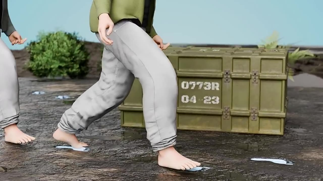Disguising Footprints In WWII 😱