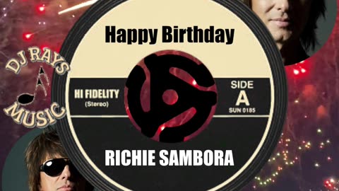 HAPPY BIRTHDAY to RICHIE SAMBORA ...