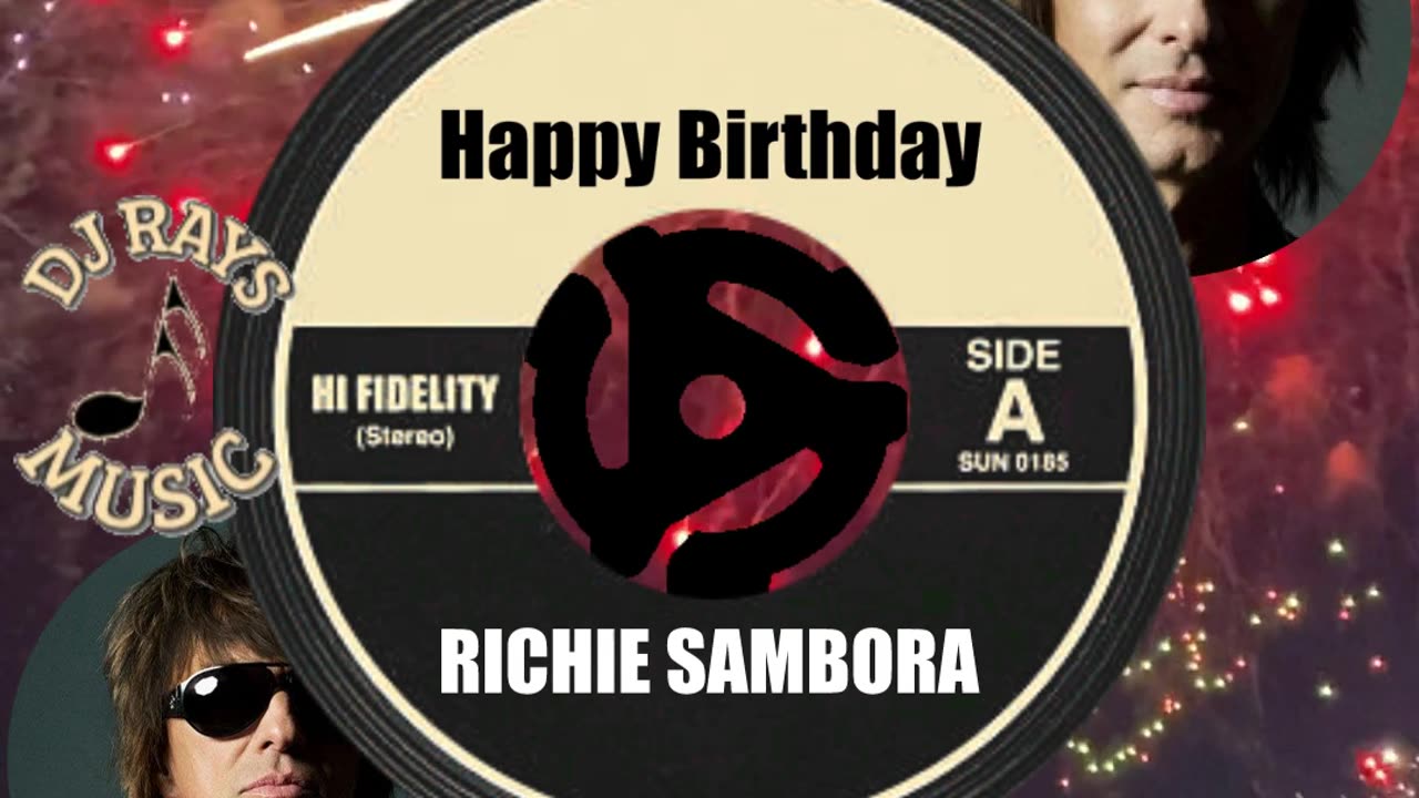 HAPPY BIRTHDAY to RICHIE SAMBORA ...