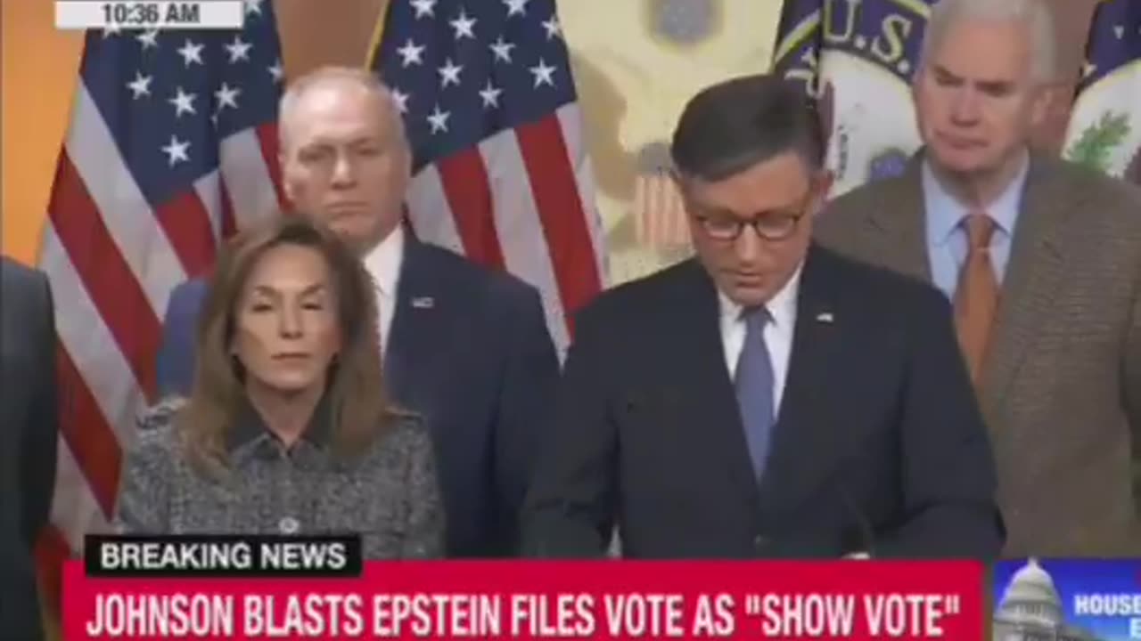 Speaker Mike Johnson claims the Epstein files CANT be released unredacted
