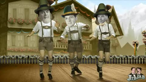 The leaders of Jehovah's Witnesses dancing a German Polka dance