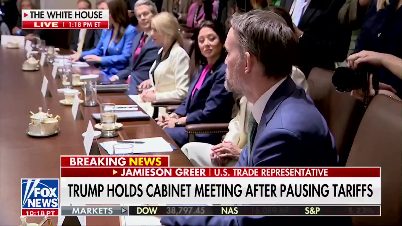 HISTORIC TRADE RESET! Ambassador Greer: "Last week...