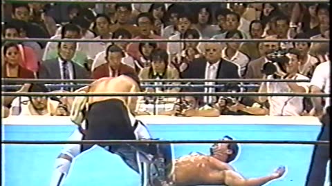 En Jay Pea Double You - Masahiro Chono vs Rick Rude - Aug 12 1992