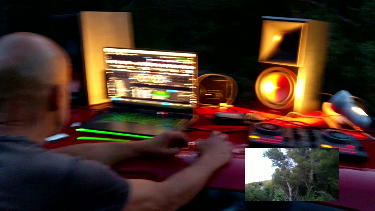 Pandur DJ techno set - test recording 062025