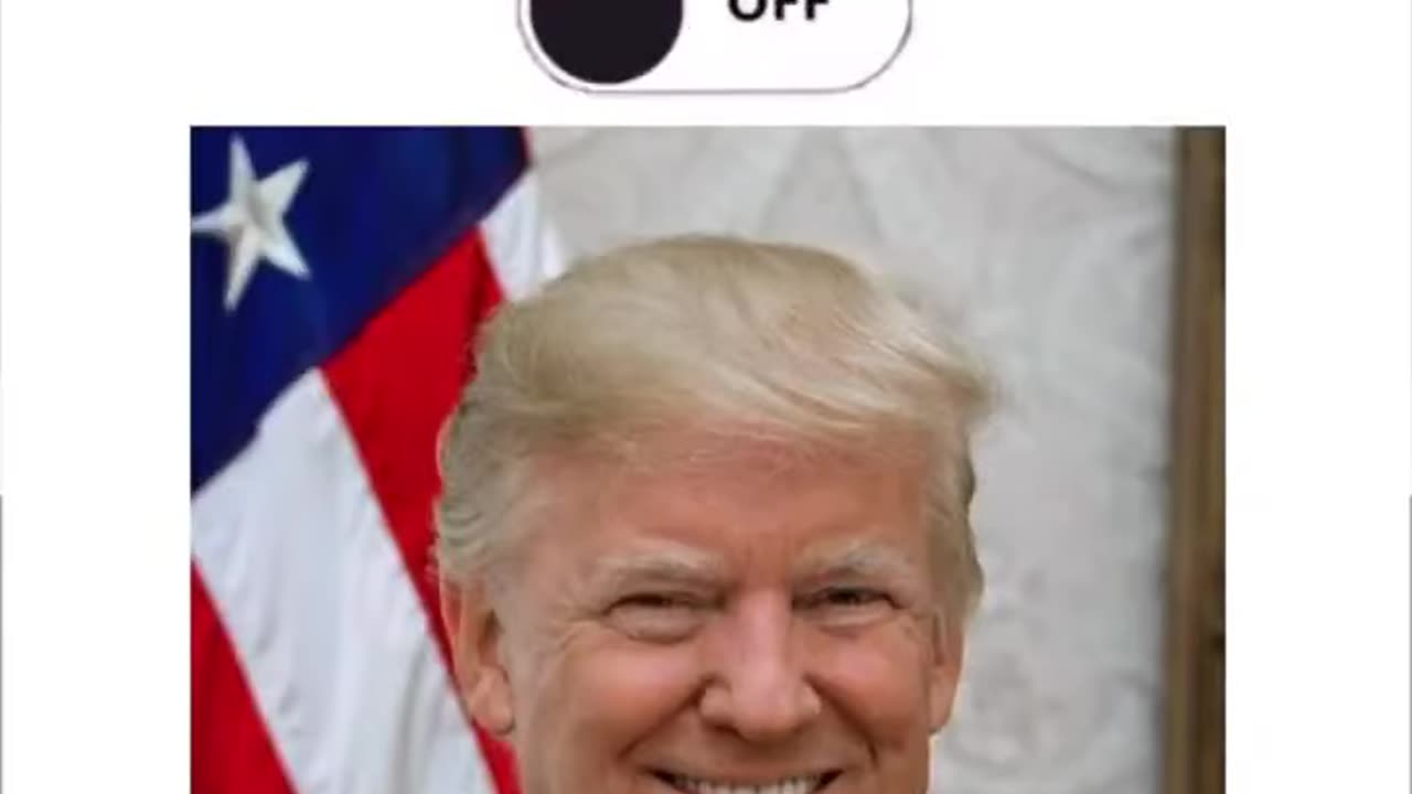 Dark mode Trump
