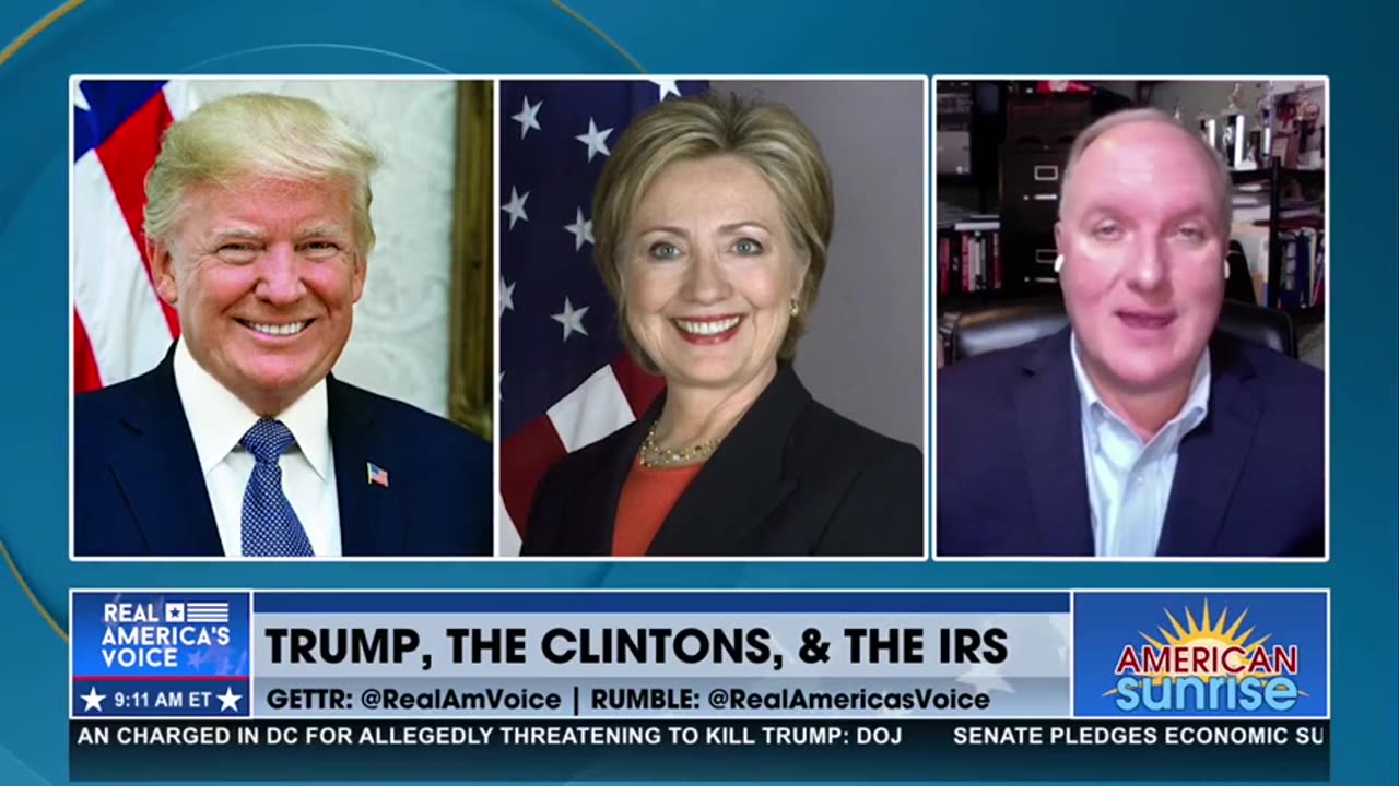 TRUMP, THE CLINTONS, & THE IRS