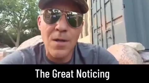 The Great Noticing