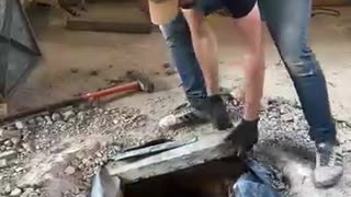 Viral: Renovating Hidden Well Inside the House