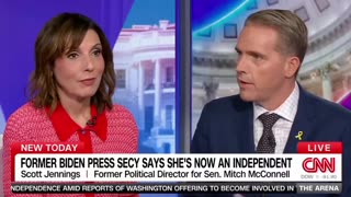 Scott Jennings hits Karine Jean-Pierre FROM THE TOP ROPE: