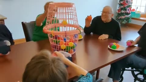 Toss it in the Basket excersice activity healthcareworker