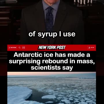 A new study reports that the Antarctic ice sheet unexpectedly gained mass between 2021 and 2023