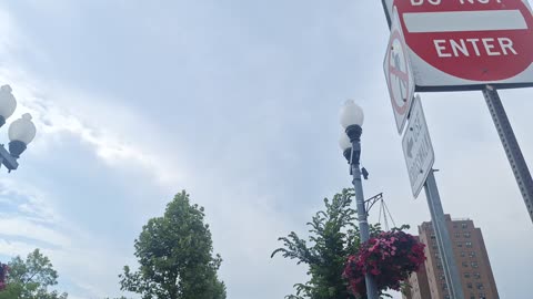"Clouds" blocking the white sun(blue hue) and yellow sun