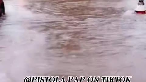 Flash flooding is happening right now in Plainfield, New Jersey