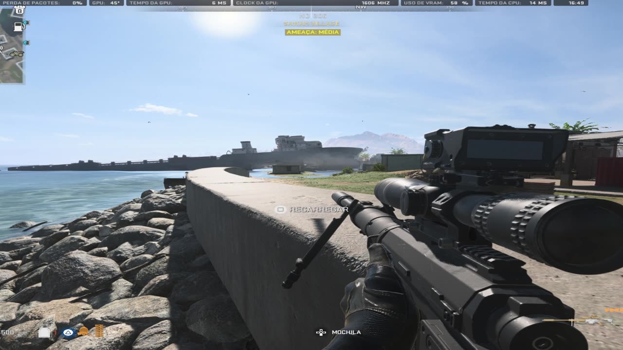 Cod dmz 40+TENTANDO SOBREVIVER EM AL MAZRAH 08/11/2025 PART1